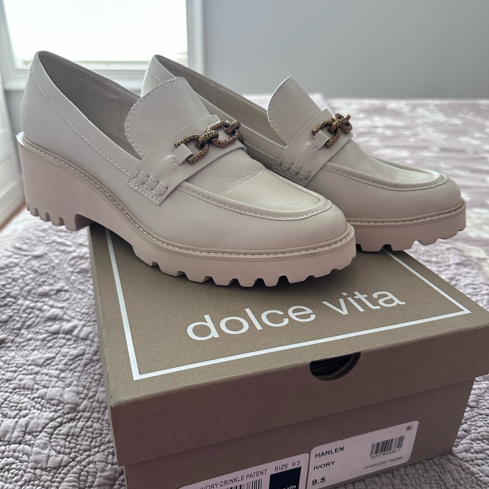 Dolce Vita Harlen Lug Sole Chain Loafers